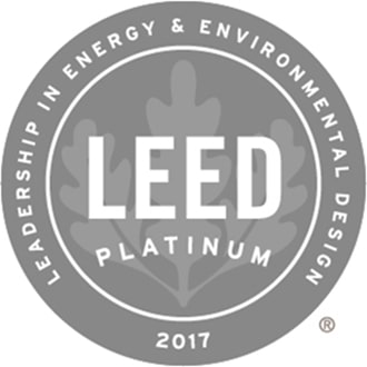 LEED Platinum Certification for Building Design & Construction 