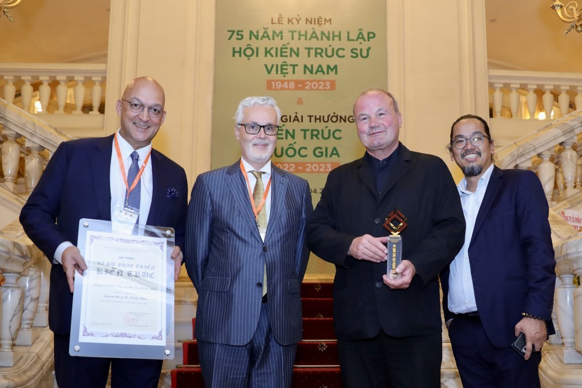Vietnam National Architecture Award 2022-2023 - Deutsches Haus Ho Chi Minh won the highest award