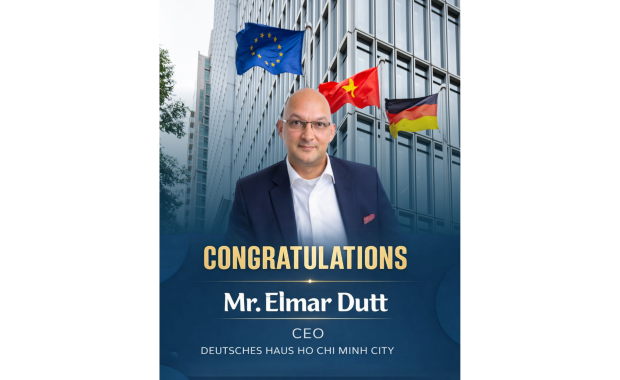 DEUTSCHES HAUS HO CHI MINH CITY APPOINTS MR. ELMAR DUTT AS CHIEF EXECUTIVE OFFICER